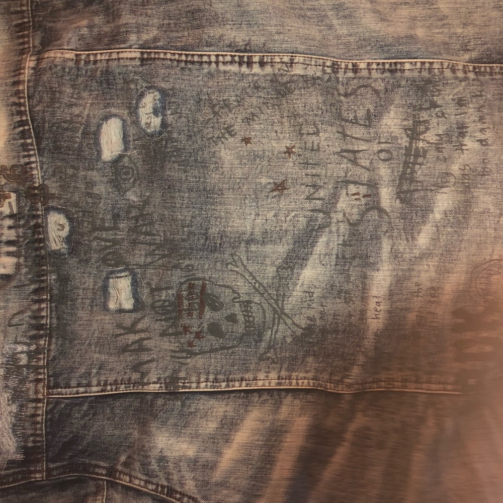 Custom made jean jacket - Picture 5 of 5